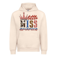 Sandshell little miss america Urban Hoodie - HRA Design Shop