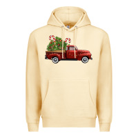 Pina Colada christmas trees truck Premium Hoodie - FaDigitalArtStudio