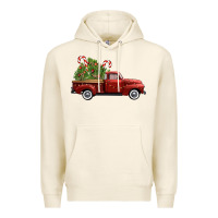 Tofu christmas trees truck Premium Hoodie - FaDigitalArtStudio
