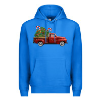 Christmas Trees Truck Premium Hoodie | Teevron