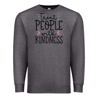 Charcoal Heather people Premium Sweatshirt - Unal Design