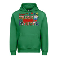 Emerald i'm not drunk i'm patriotic Urban Hoodie - HRA Design Shop