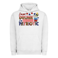 Pigment Lunar Rock i'm not drunk i'm patriotic Urban Hoodie - HRA Design Shop