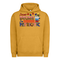 Pigment Peanut Butter i'm not drunk i'm patriotic Urban Hoodie - HRA Design Shop