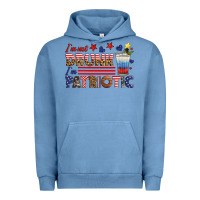 Pigment Pebble Blue i'm not drunk i'm patriotic Urban Hoodie - HRA Design Shop