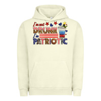 Pigment Pistachio i'm not drunk i'm patriotic Urban Hoodie - HRA Design Shop