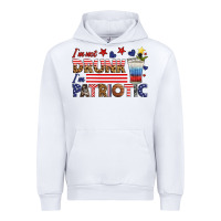 White i'm not drunk i'm patriotic Urban Hoodie - HRA Design Shop