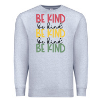 Heather Grey kind Premium Sweatshirt - Unal Design