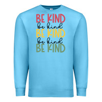 Ocean Blue kind Premium Sweatshirt - Unal Design