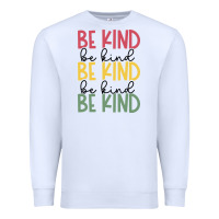 White kind Premium Sweatshirt - Unal Design