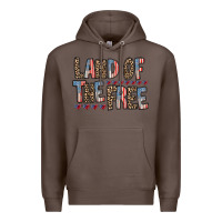 Coffee land of the free Premium Hoodie - RacoonDesign