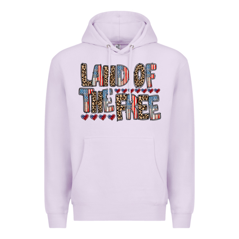 Land Of The Free Premium Hoodie by RacoonDesign | Teevron