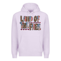 Lilac land of the free Premium Hoodie - RacoonDesign