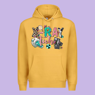 X Ray Tech Premium Hoodie Designed By Adodesignshop