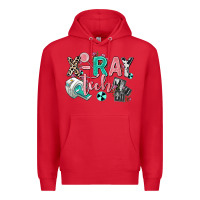 Red x ray tech Premium Hoodie - AdoDesignShop