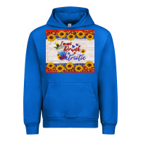 Cobalt i'm not drunk i'm patriotic Urban Hoodie - HRA Design Shop