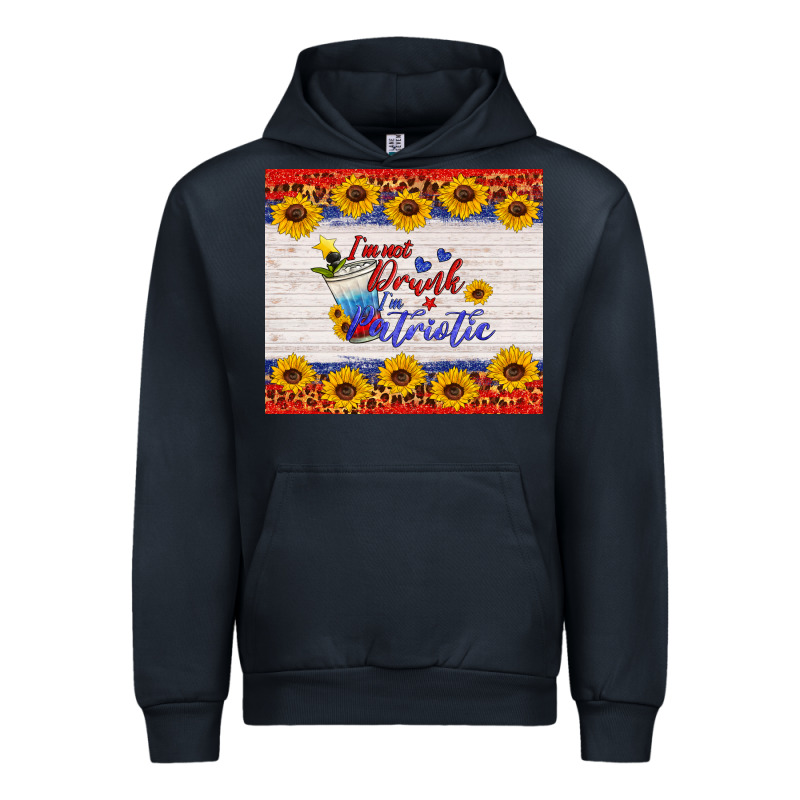 I'm Not Drunk I'm Patriotic Urban Hoodie by HRA Design Shop | Teevron