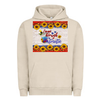 Pigment French Oak i'm not drunk i'm patriotic Urban Hoodie - HRA Design Shop