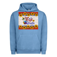 Pigment Pebble Blue i'm not drunk i'm patriotic Urban Hoodie - HRA Design Shop