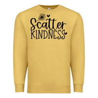 Antique Gold kindness Premium Sweatshirt - Unal Design