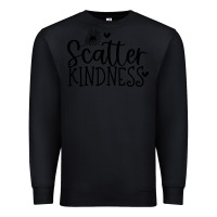 Black kindness Premium Sweatshirt - Unal Design