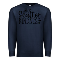 Navy kindness Premium Sweatshirt - Unal Design