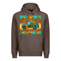 Coffee farm truck tumbler Premium Hoodie - HRA Design Shop