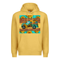 Antique Gold farm truck tumbler Premium Hoodie - HRA Design Shop