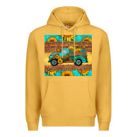 Mustard farm truck tumbler Premium Hoodie - HRA Design Shop