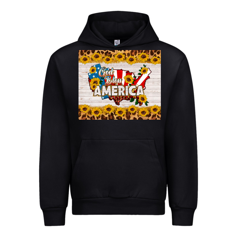 God Bless America Urban Hoodie by HRA Design Shop | Teevron