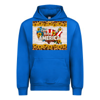 Cobalt god bless america Urban Hoodie - HRA Design Shop