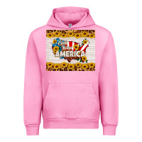 Fuchsia Pink god bless america Urban Hoodie - HRA Design Shop