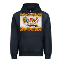Navy god bless america Urban Hoodie - HRA Design Shop