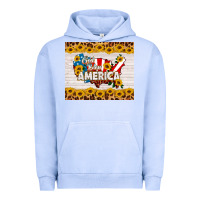 Pigment Grape Ice god bless america Urban Hoodie - HRA Design Shop