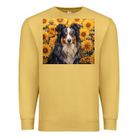 Antique Gold australian shepherd Premium Sweatshirt - Unal Design
