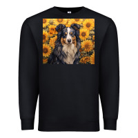 Black australian shepherd Premium Sweatshirt - Unal Design