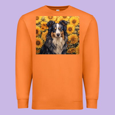 Australian Shepherd Premium Sweatshirt Designed By Unal Design