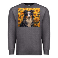 Charcoal Heather australian shepherd Premium Sweatshirt - Unal Design