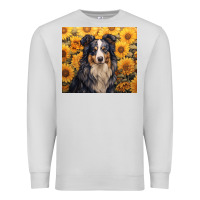 Dove Grey australian shepherd Premium Sweatshirt - Unal Design