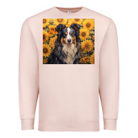 Pale Pink australian shepherd Premium Sweatshirt - Unal Design