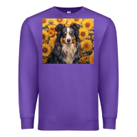 Purple australian shepherd Premium Sweatshirt - Unal Design