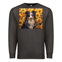 Smoke australian shepherd Premium Sweatshirt - Unal Design