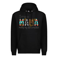 Black being mama makes my life complate Premium Hoodie - CowhideDigitalArt