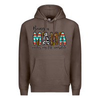 Coffee being mama makes my life complate Premium Hoodie - CowhideDigitalArt