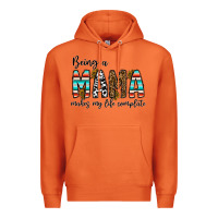 Carrot being mama makes my life complate Premium Hoodie - CowhideDigitalArt