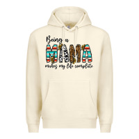 Sandshell being mama makes my life complate Premium Hoodie - CowhideDigitalArt