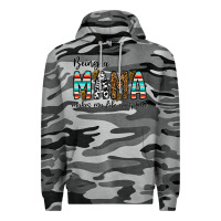 Slate Camo being mama makes my life complate Premium Hoodie - CowhideDigitalArt