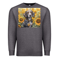 Charcoal Heather beagle Premium Sweatshirt - Unal Design