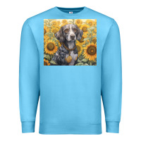 Ocean Blue beagle Premium Sweatshirt - Unal Design