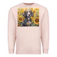 Pale Pink beagle Premium Sweatshirt - Unal Design